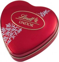 Chocolate Lindt Lindor Coração 48 grs